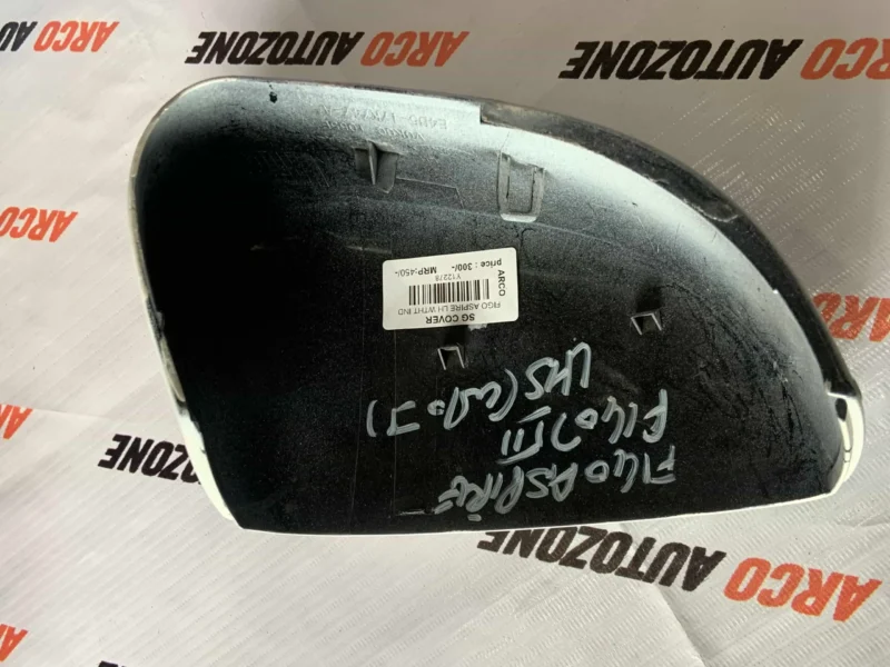 SKULL CAP FORD FIGO ASPIRE WITHOUT INDICATOR LEFT SIDE OUT SIDE REAR VIEW MIRROR COVER - Image 5