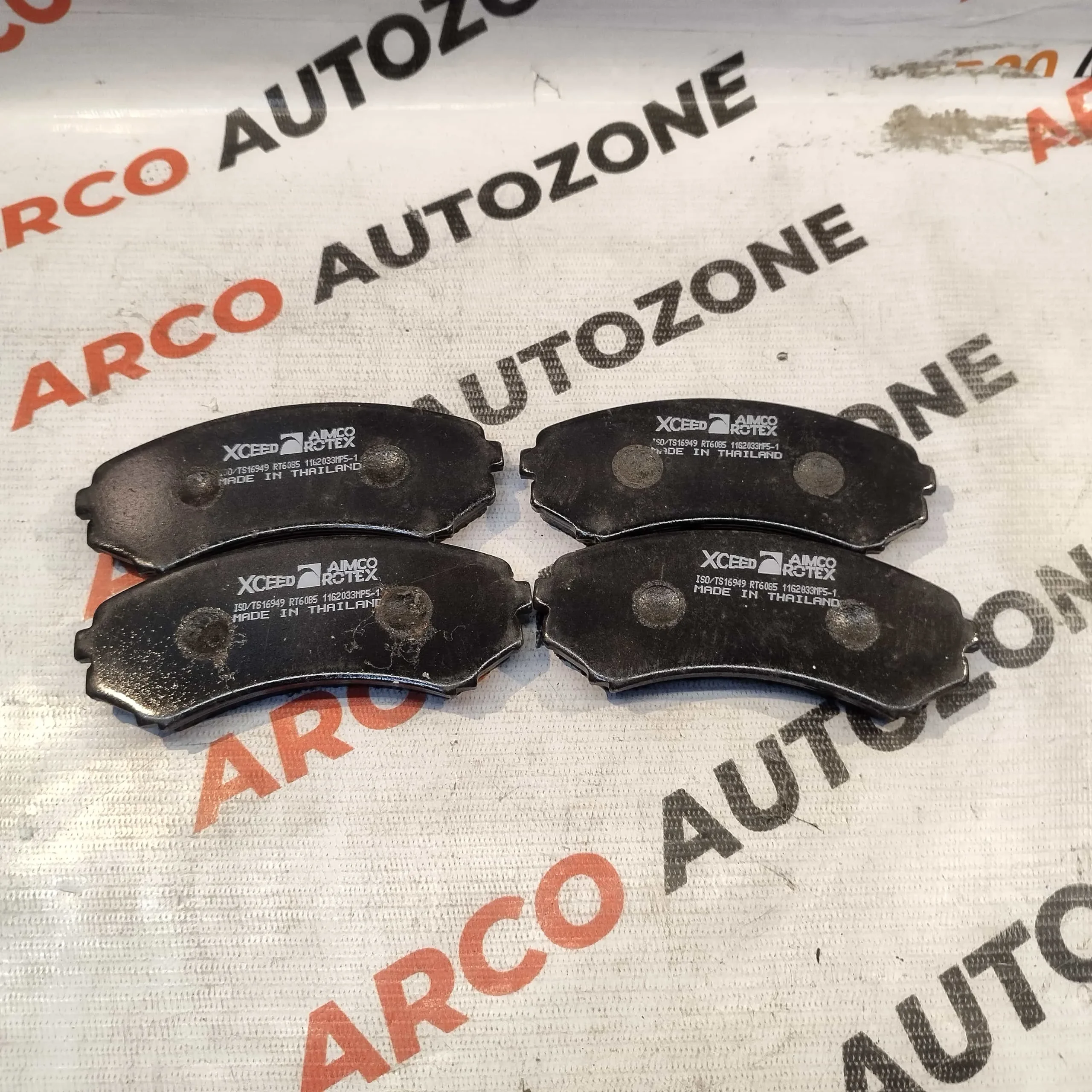FR BRAKE PADS MITSUBISHI PAJERO ROULOUNDS RT6085