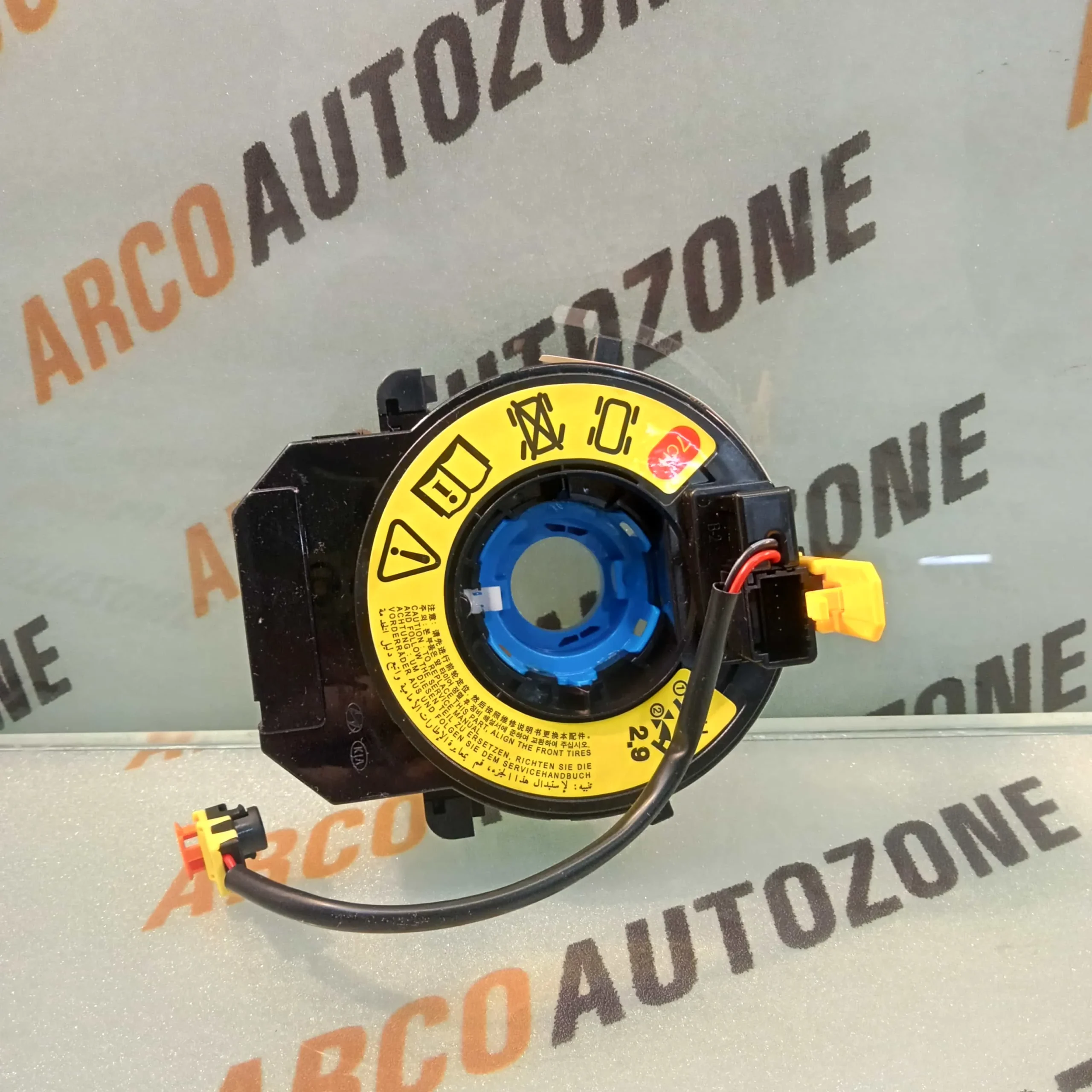 CONTACT ASSY-CLOCK SPRING HORN RIBBON HYUNDAI VERNA 2012 HYU 93490A4010