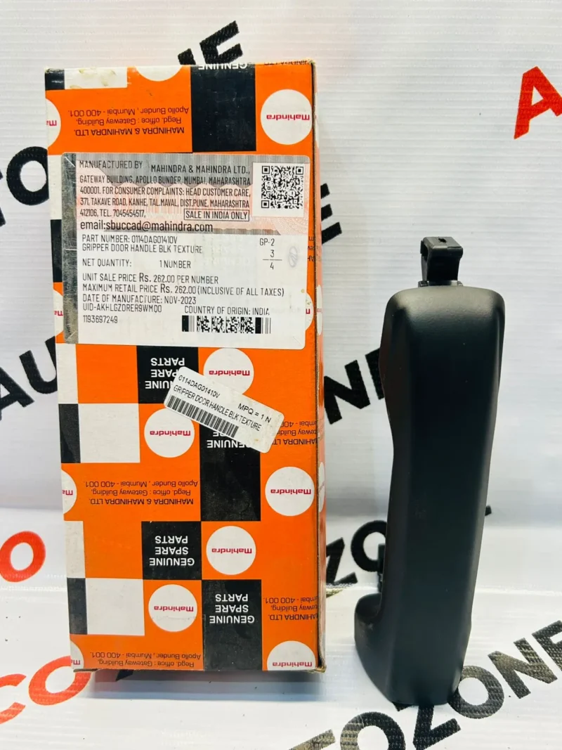 OUTER HANDLE MAHINDRA BOLERO NEO SCORPIO 1st GEN 2nd GEN S SERIES THAR 2nd GEN TUV 300 BLACK TXTR 0114DAG01410V