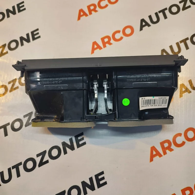 AC VENT VOLKSWAGEN POLO VENTO CENTRE BLACK 6R0819728